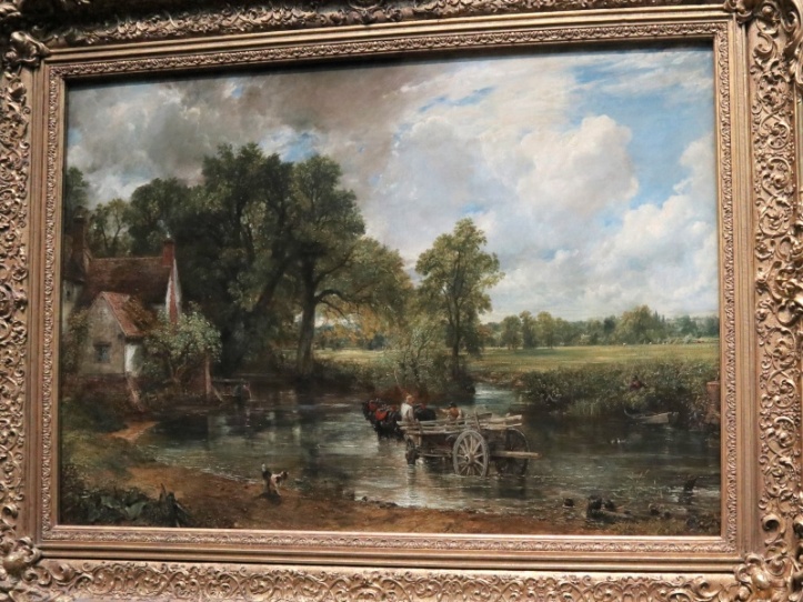 The Hay Wain (1821) by John Constable